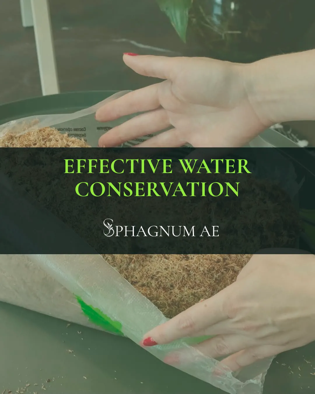 Effective water conservation